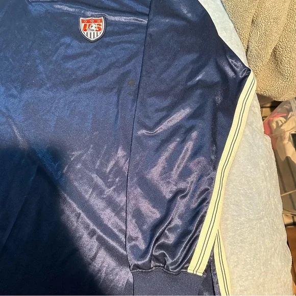 Vintage 90s Nike Team USA soccer Training Jersey - Picture 2 of 12
